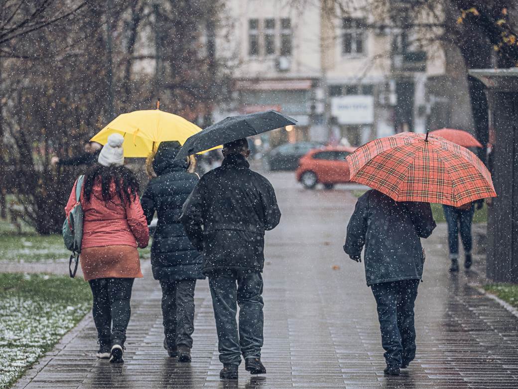 Temperatura Pada Na 0 Stepeni: Stiže Hladni Front, Evo Gde Se Očekuju ...