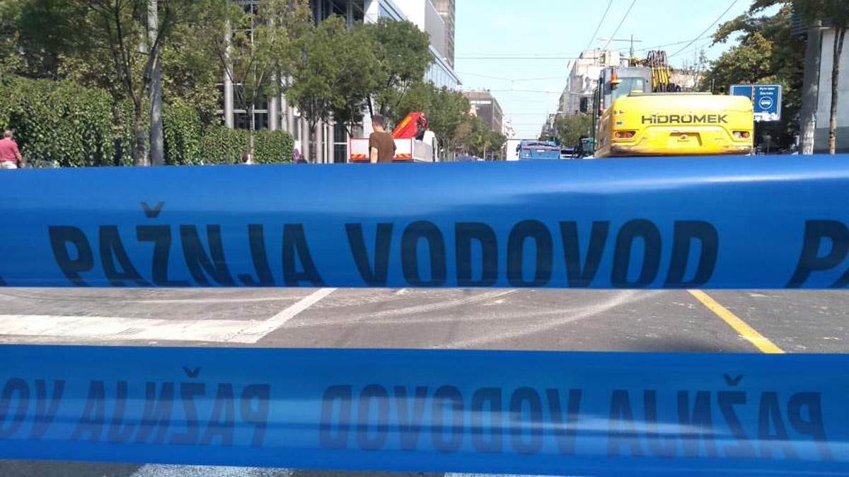 "Najveća havarija u Pančevu u poslednjih 10 godina, ulažemo napore da je saniramo": Oglasilo se JKP Vodovod