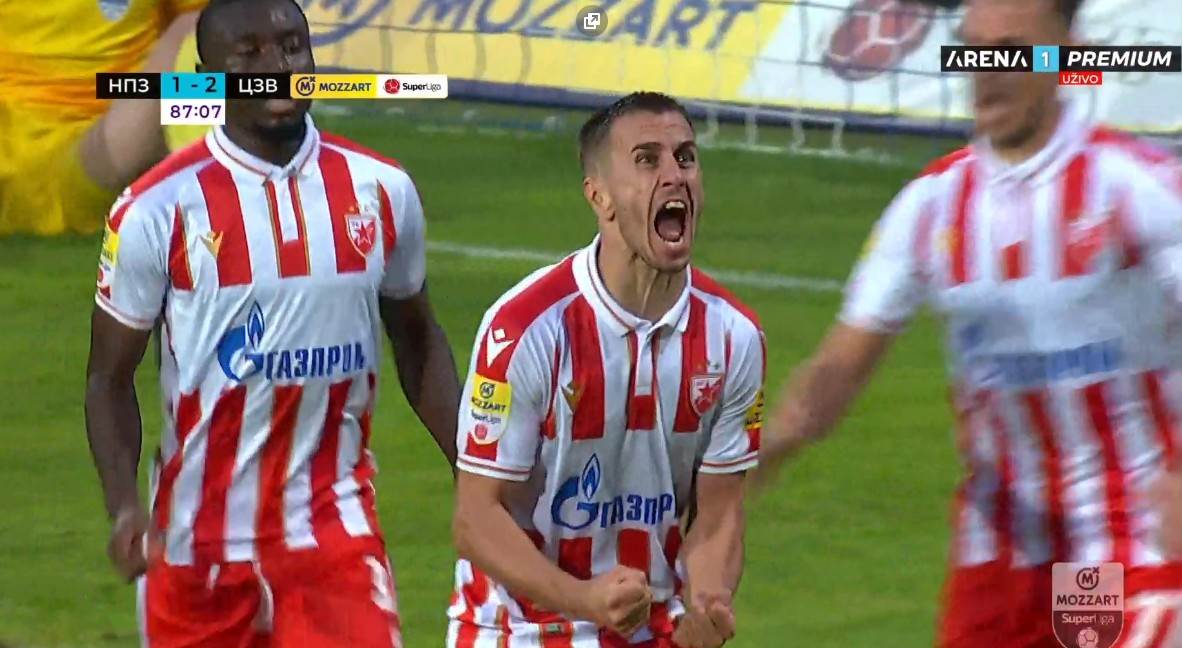 Crvena zvezda Novi Pazar uživo prenos TV Arena sport live