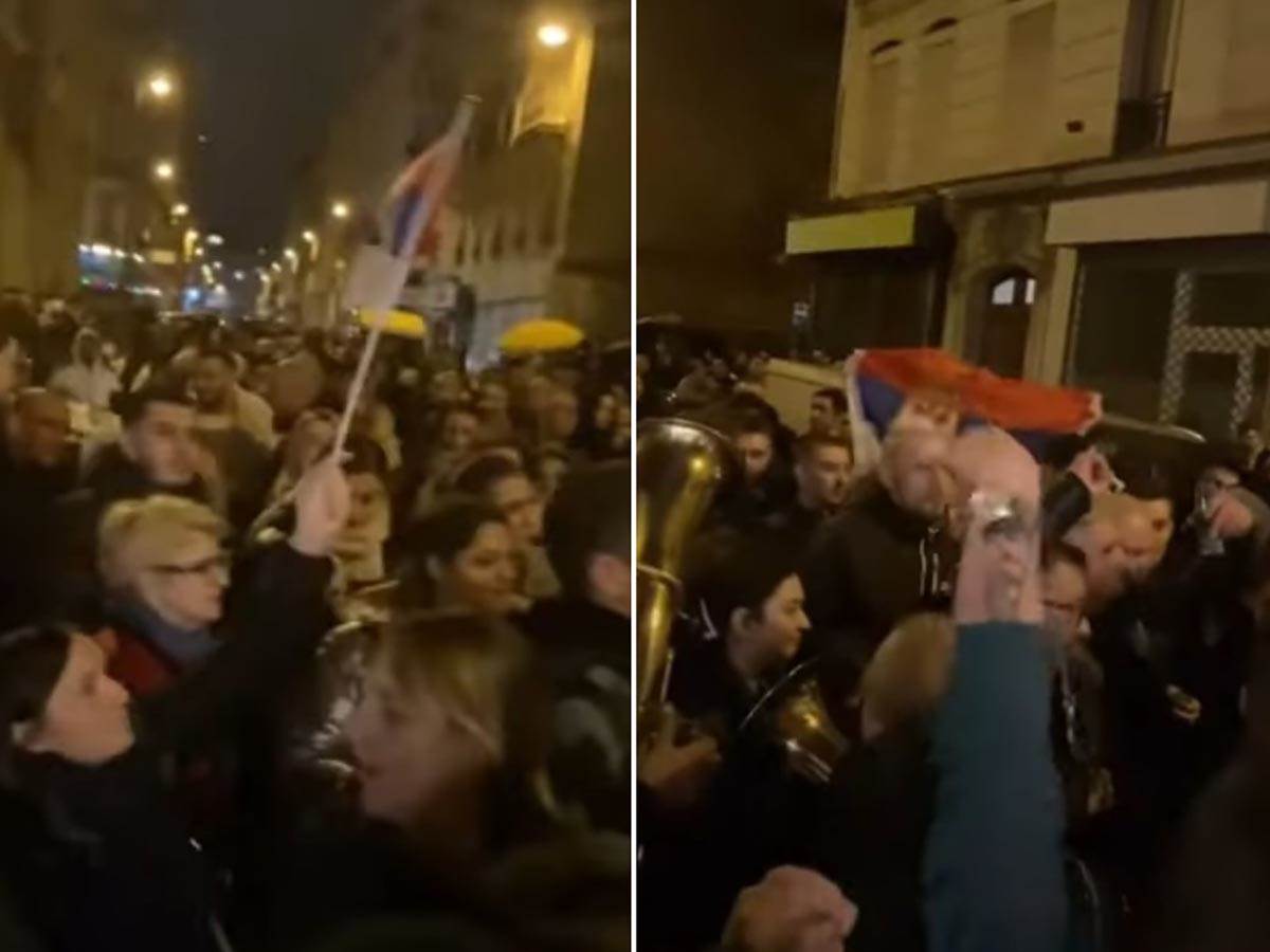 Srbi u Parizu proslavili Badnje veče | Mondo