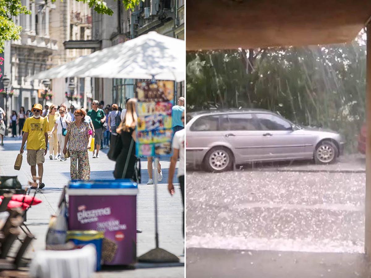 Grad Vreme Posle tropskog talasa u Srbiji sledi pad temperature | Mondo