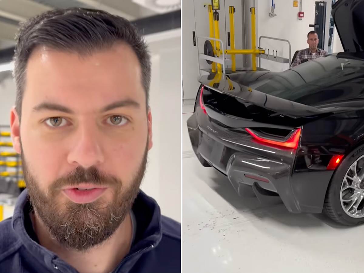 Mate Rimac Quote Mate Rimac pokazao snimak automobila Rimac Nevera | Mondo