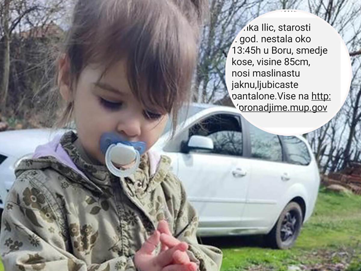 Nestala devojčica Danka Ilić u okolini Bora | Mondo
