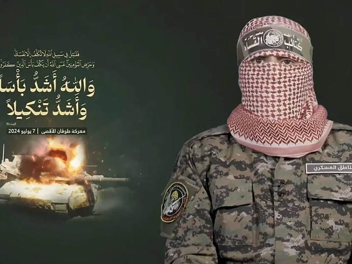 Oglasio se potparol Hamasa Abu Obeida