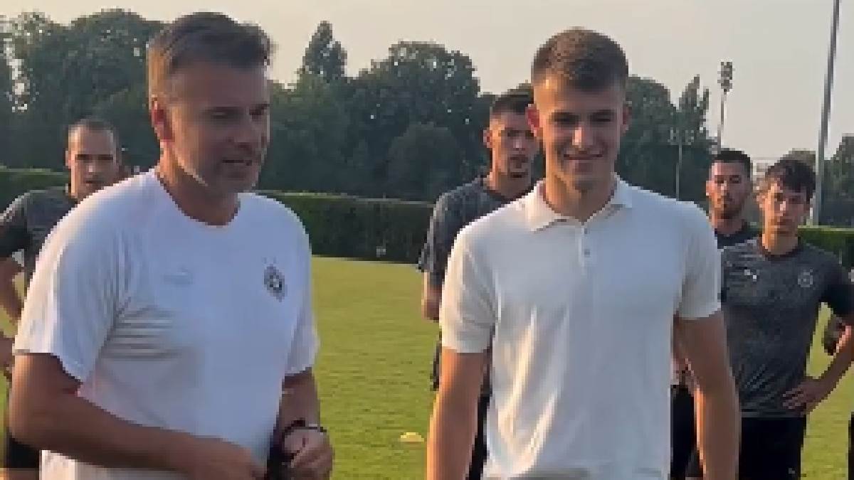 Samed Baždar otišao iz Partizana, Aleksandar Stanojević održao govor na