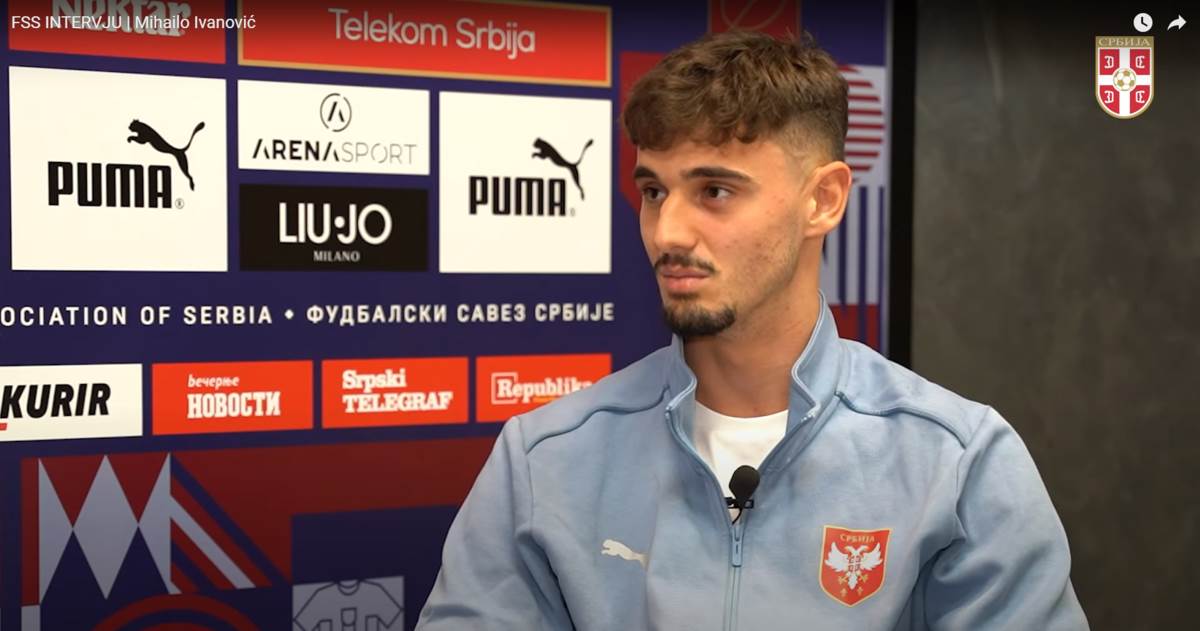 Mihailo Jovanović otkrio da mu je idol kapiten reprezentacije Srbije