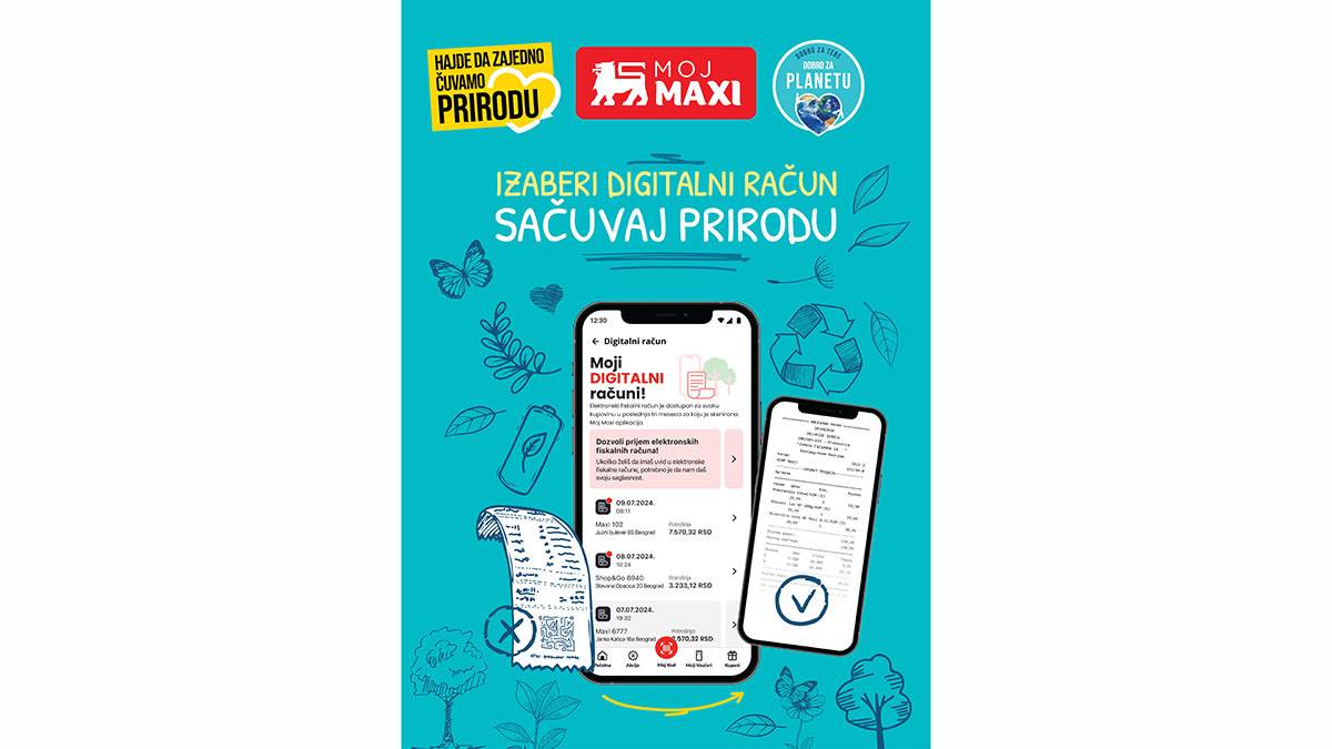 Maxi Racun Nova pogodnost za korisnike MAXI aplikacije lojalnosti | Mondo