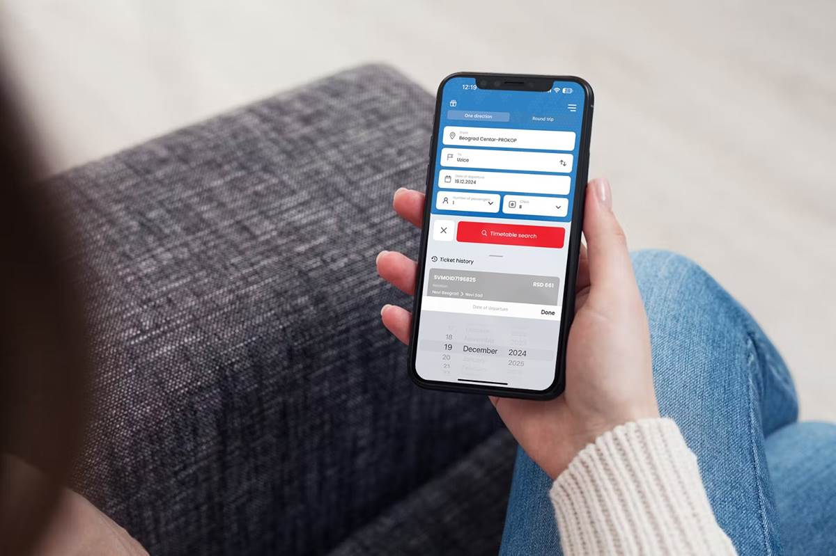 Srbijavoz preporučuje putnicima da karte kupuju putem mobilne aplikacije