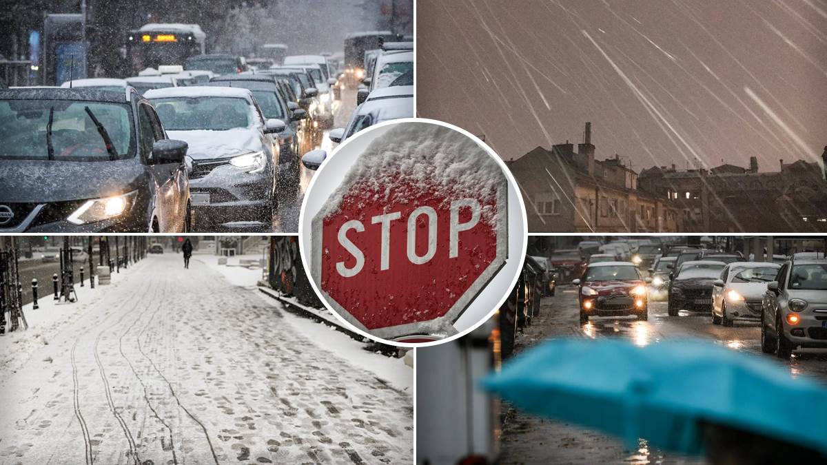 U regionu upaljeni meteoalarmi zbog vetra, meteorolog najavio snežno nevreme: Evo kad padavine stižu u Srbiju