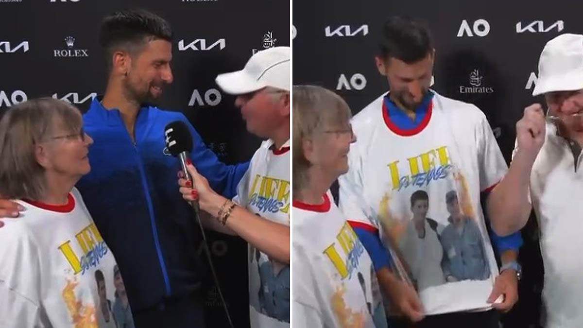 Novak besan istrčao s terena, pa se šokirao: Nije mogao da veruje, pojavio se čovek koji ga je otkrio! (Video)