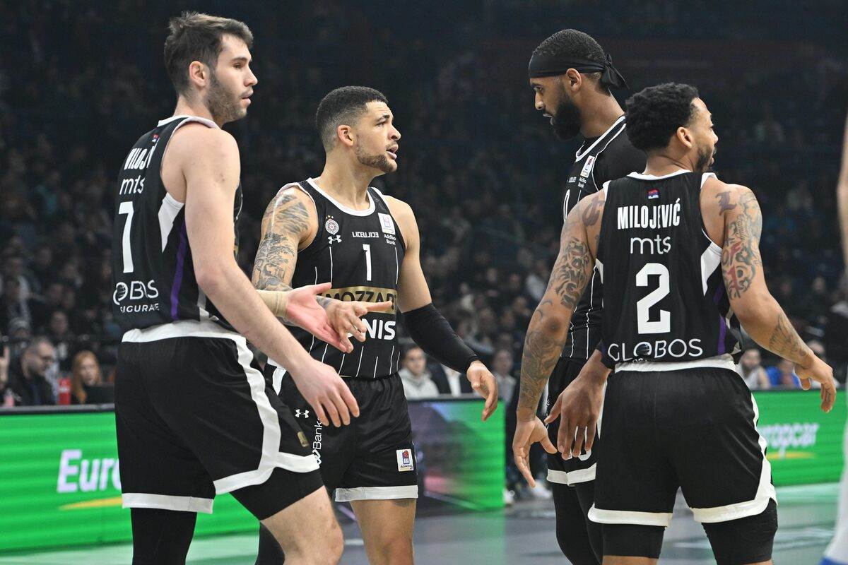 Partizan bez vatrene atmosfere u Areni ide na Pariz: Crno-beli u Evroligi igraju na Dan žalosti