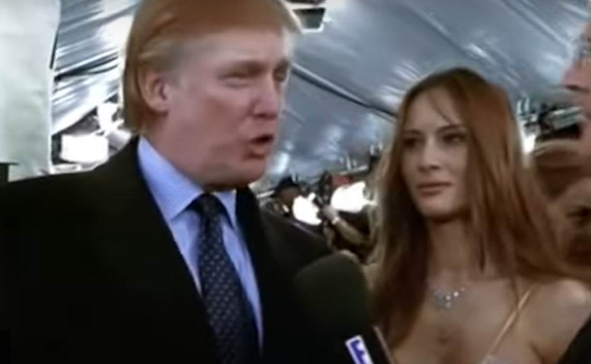 Donald i Melanija u hit filmu: Isplivao snimak star 24 godine, pogledajte kako su tada izgledali predsednik i prva dama