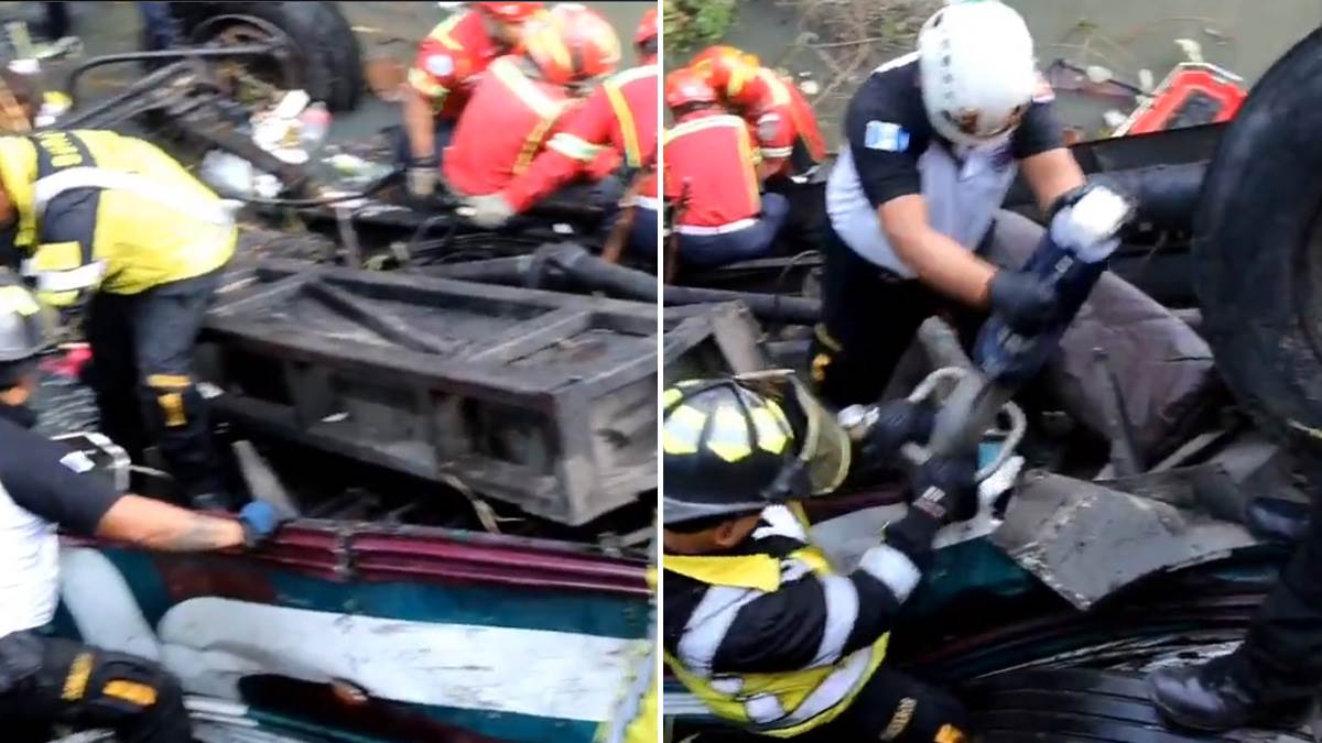 Autobus sleteo sa mosta, 30 mrtvih! Strašne scene u Gvatemali, povređeno mnogo osoba (Foto, Video)