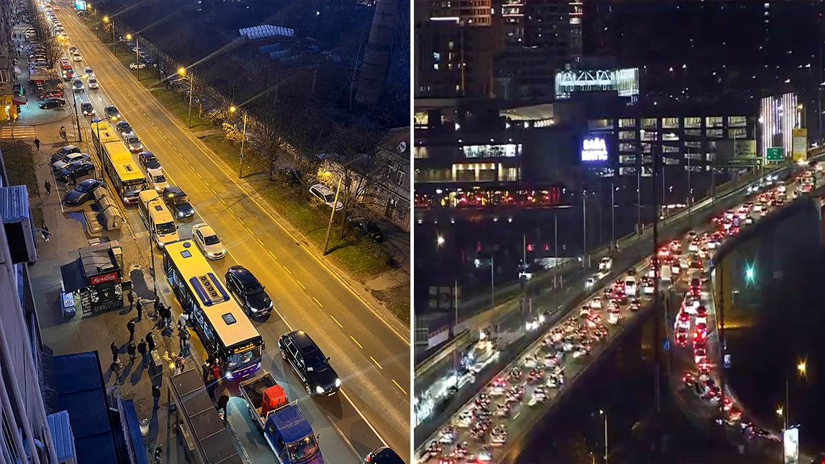 Kolaps u Beogradu, najgore na 2 mosta: Automobili mile, evo gde je najveća gužva (Foto)