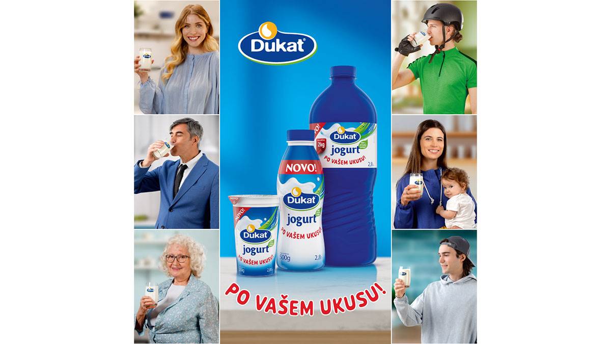 Novi Dukat jogurt – po vašem ukusu | Mondo