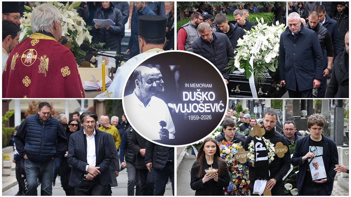 Na sahrani Duška Vujoševića samo dvojica Hrvata | Mondo
