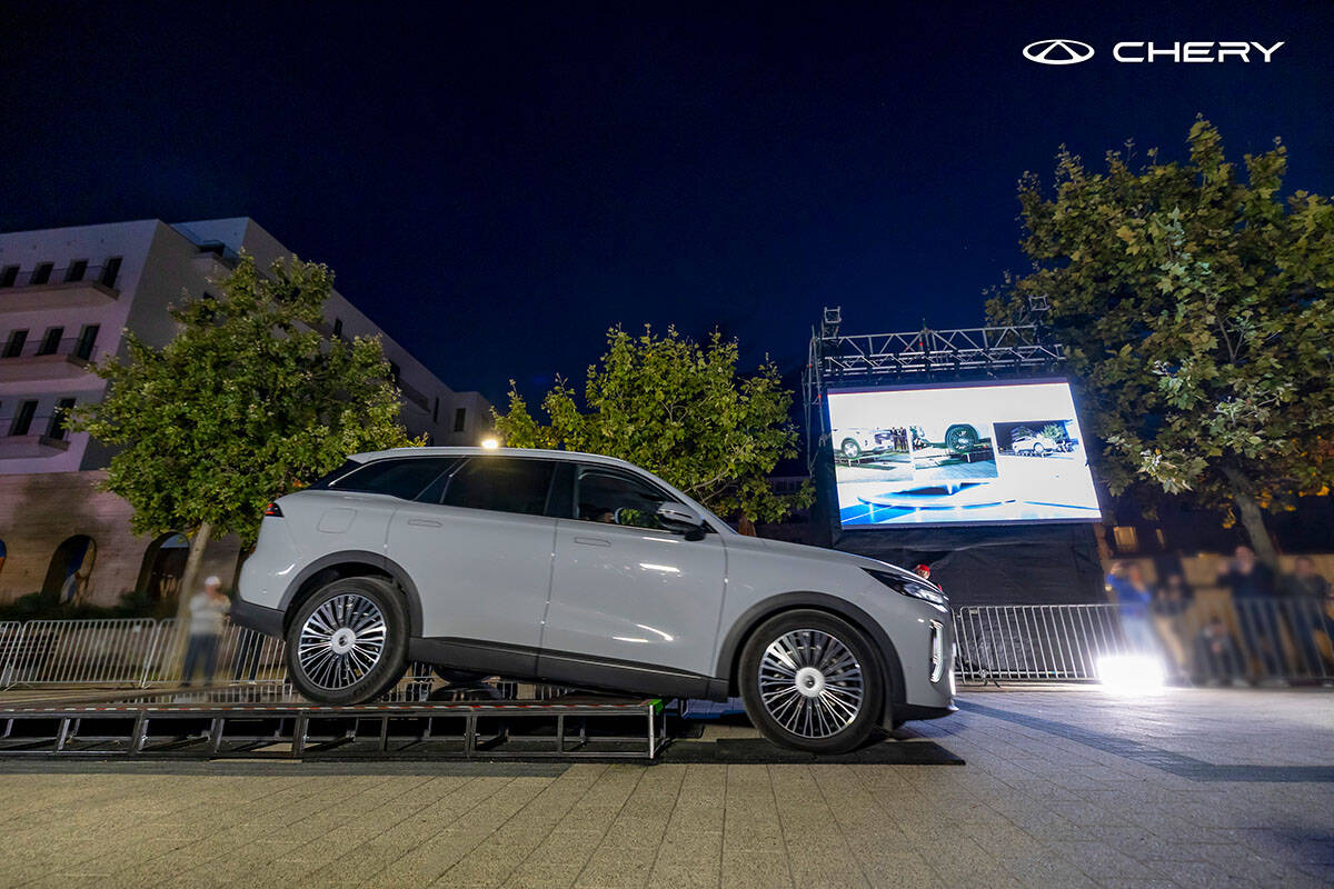 Chery Black Sea Safety Challenge: Tiggo 9 CSH na testu bezbednosti ...