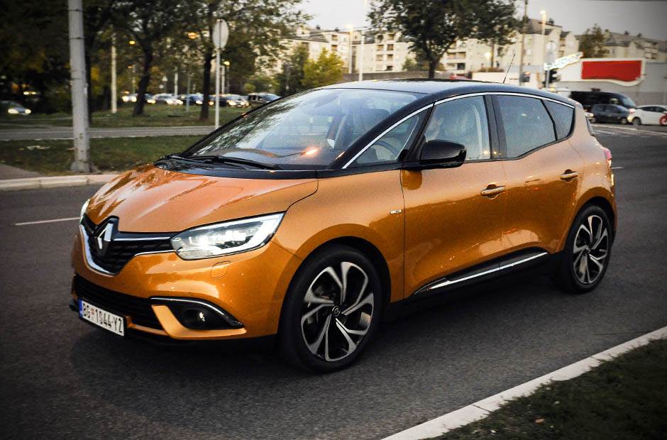 Renault Scenic Reno Senik test automobila Mondo