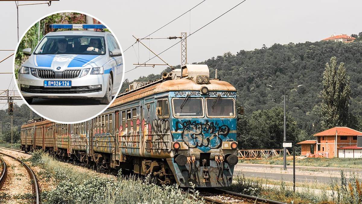 Jeziv prizor u Beogradu: Vatrogasci pronašli telo na krovu vagona