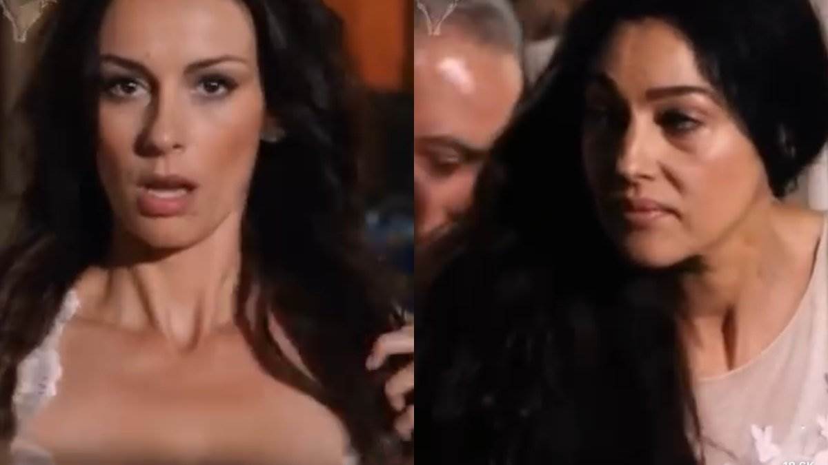 Sloboda namešta nemirni dekolte, a Monika je tugaljivo gleda: Vrela scena usijala mreže, a svi gledaju samo u Srpkinju