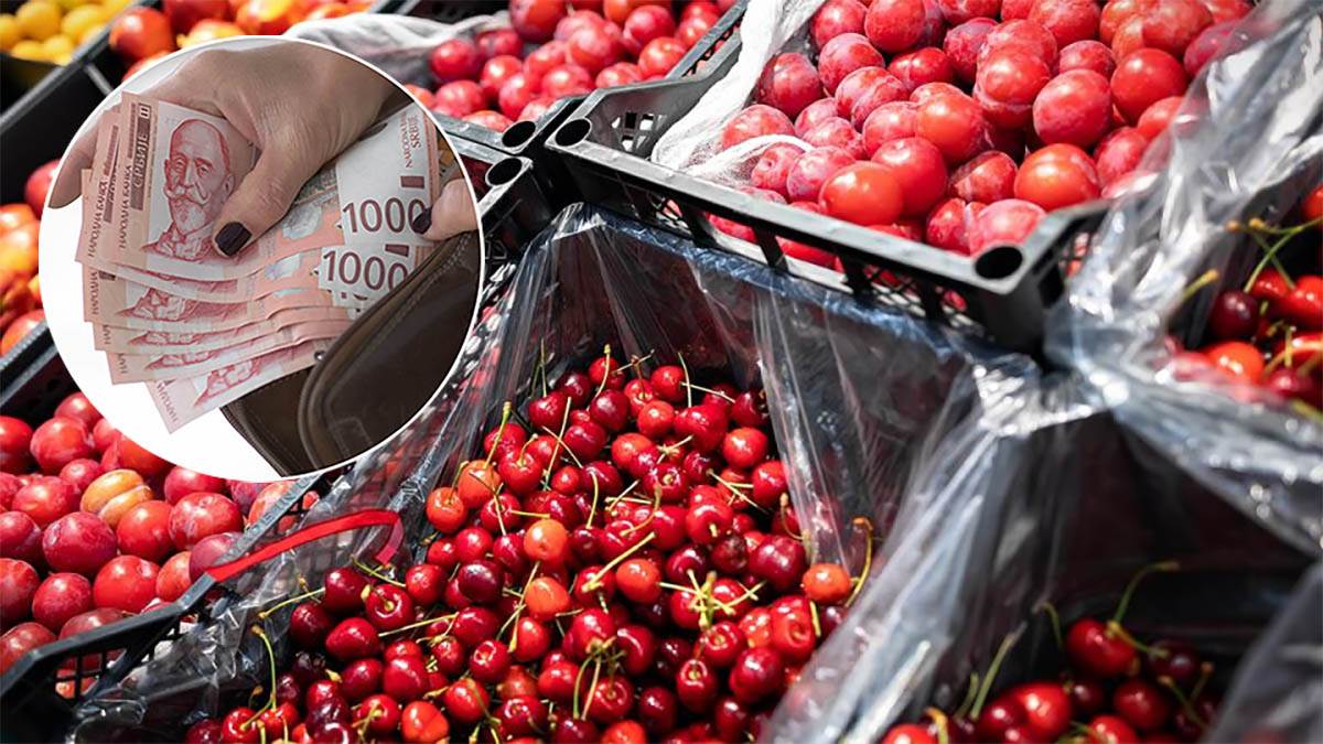 Stigle prve domaće trešnje: Ovo je cena po kojoj se prodaju na pijaci