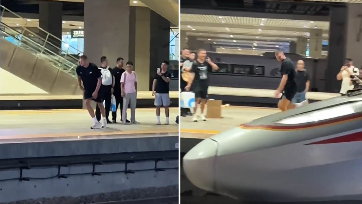 "Zamisli čekaš voz i ovo vidiš": Nikola Jokić ostavio Kineze bez teksta, pogledajte zašto