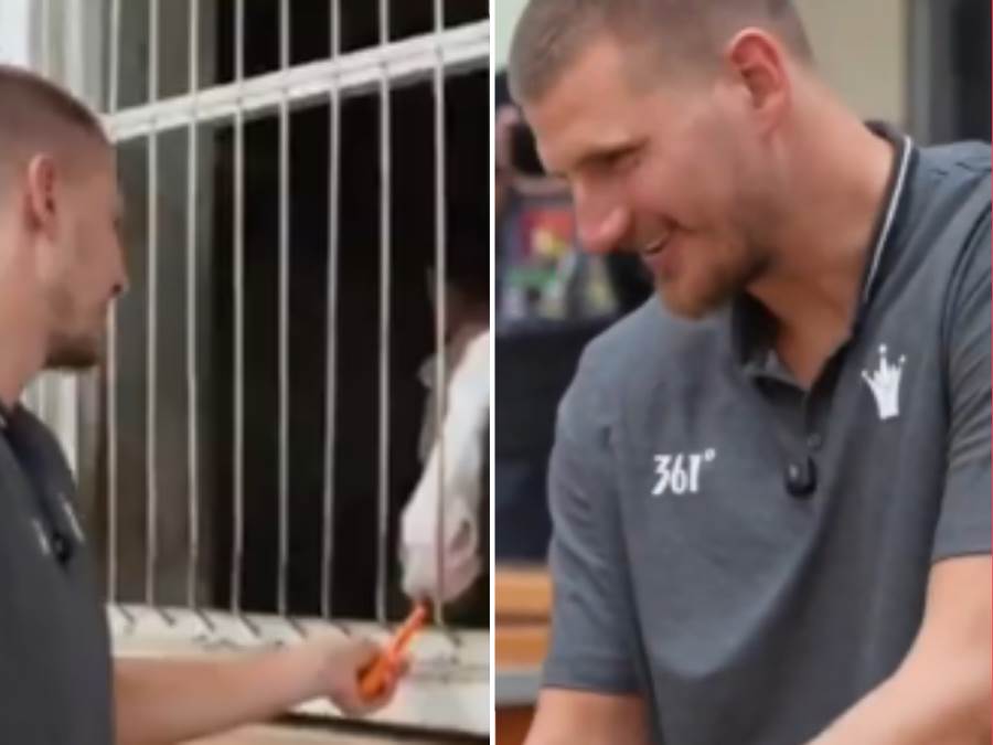 Neprocenjivo iznenađenje za Nikolu Jokića: Kinezi ga odveli u štalu, on se igrao sa konjima kao malo dete