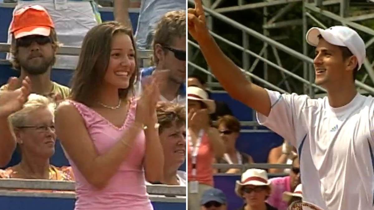 Novak Đoković osvojil prvo karierno lovoriko, ob njem je bila Jelena