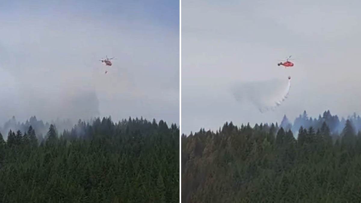 Širi se požar iz Crne Gore: Helikopterska jedinica MUP-a na terenu, vanredna situacija na Kamenoj Gori