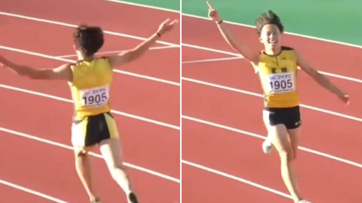 Japonski najstnik podrl rekord na 100 metrov, primerjajo ga z Usainom Boltom