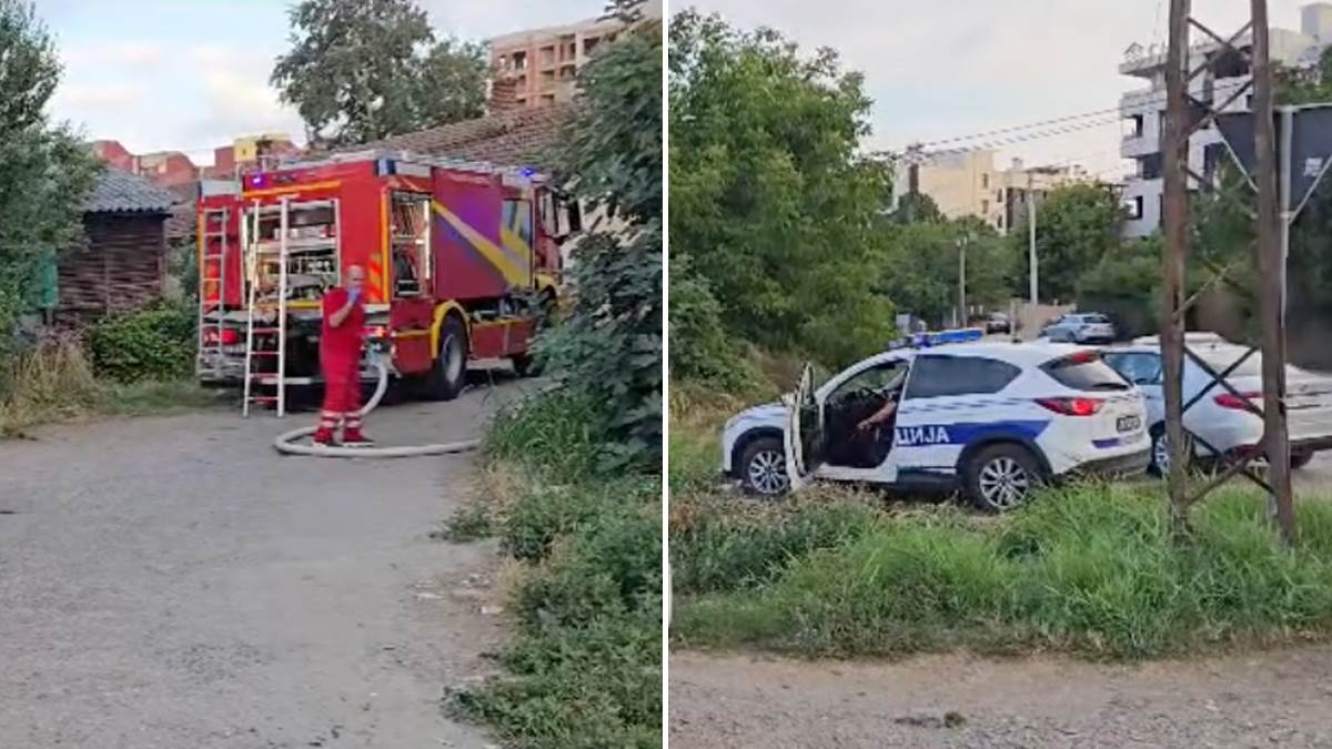 Drama v Novem Sadu: Moški streljal na gasilce in se zabarikadiral