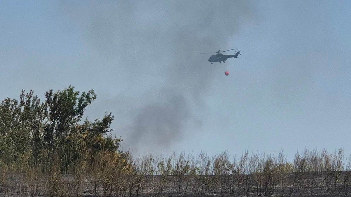Vatrena stihija u Kladovu, požar guta 150 hektara terena: Uvedena vanredna situacija, poslati helikopteri