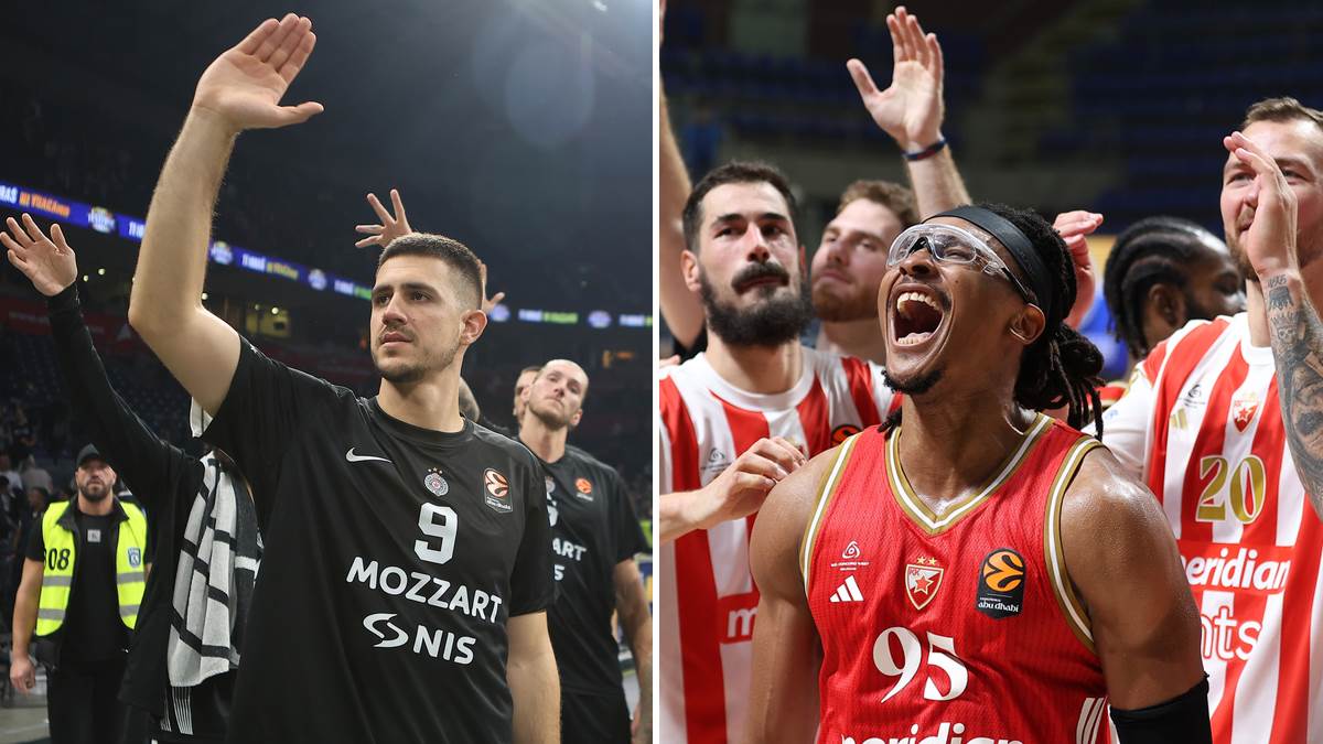 Zverke iz NBA dolaze na "večiti" derbi: Evo ko će gledati Partizan i Crvenu zvezdu