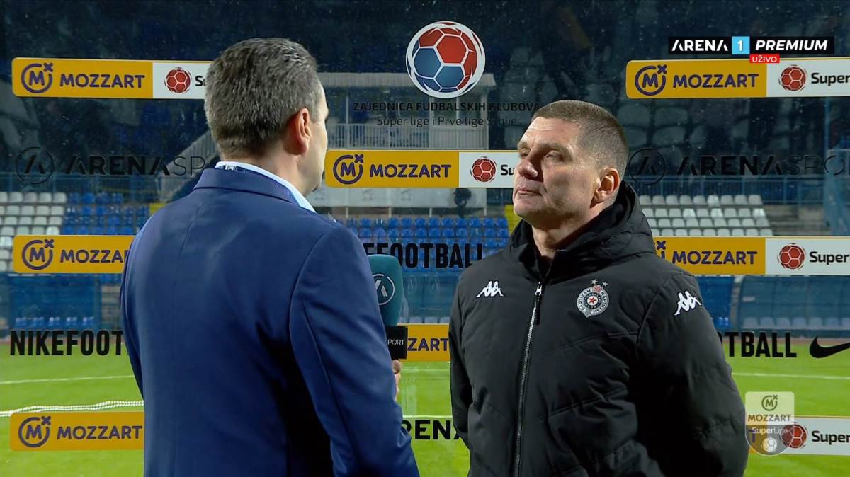 "Imamo za šta da se borimo": Da li je ovim Blagojević priznao da se Partizan sada tuče za drugo mesto?