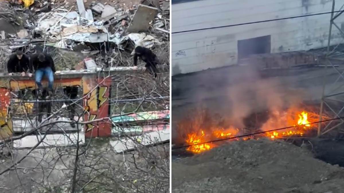 Veliki požar na Novom Beogradu: Tinejdžeri uhvaćeni kako beže, sumnja se da je podmetnut (VIdeo)