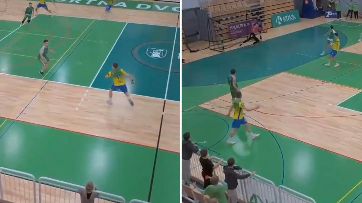 Rukometni Luka Dončić sa 18 godina dao nemoguć gol: U poslednjoj sekundi u rašlje, sa pola terena