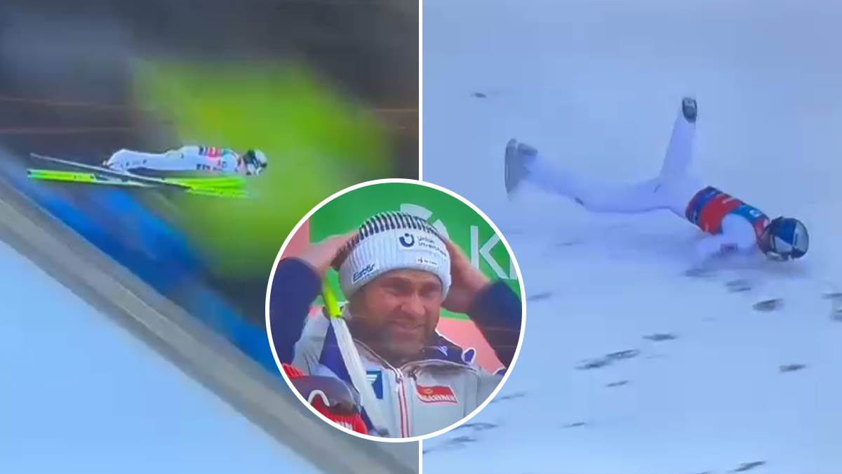 Leteo 240 metara i onda udario glavom pravo o zemlju: Svi se držali za glavu posle pada na Planici