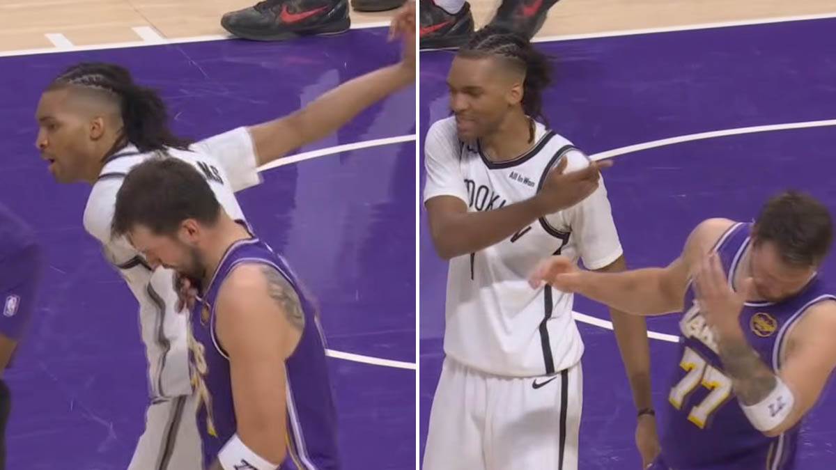 "Tri puta mi se uneo u lice": Luka Dončić posle bezobrazluka rivala napravio haos na NBA meču