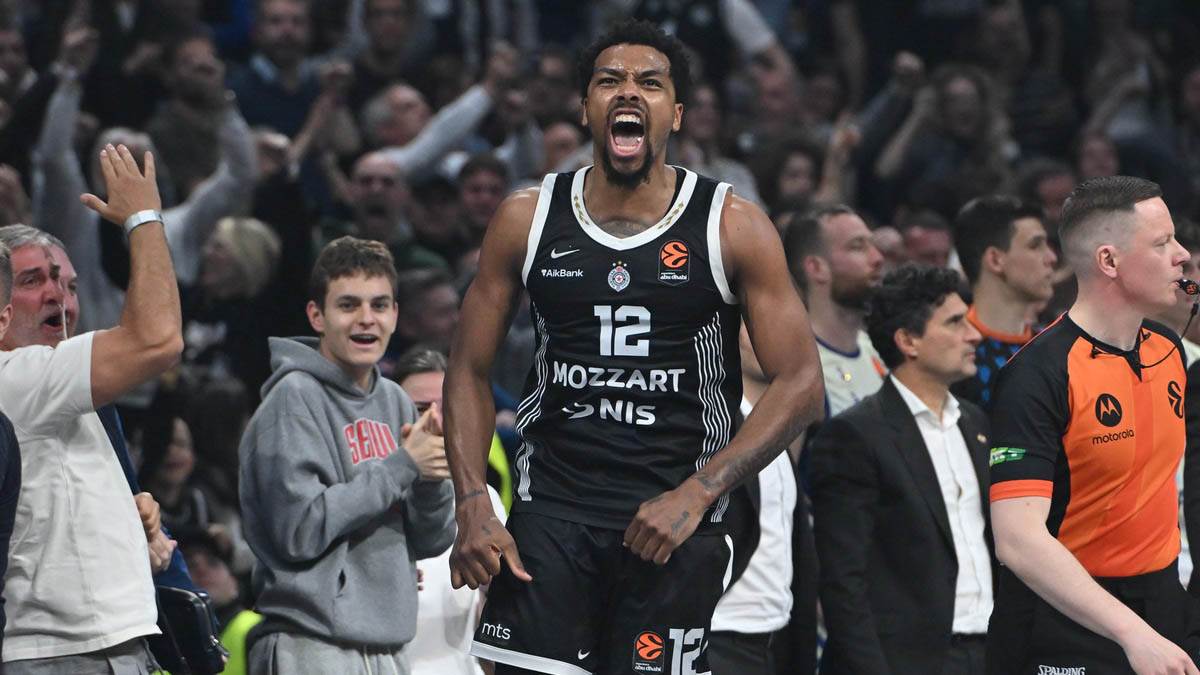 Sterling Braun je MVP kola Evrolige: Doneo pobedu Partizanu, pa dobio priznanje