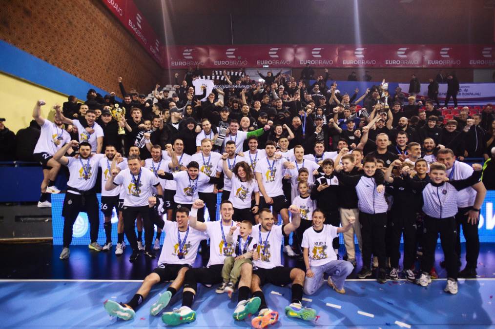 Partizan vlada srpskim rukometom, osvojio i Kup: Treći trofej ove sezone za crno-bele