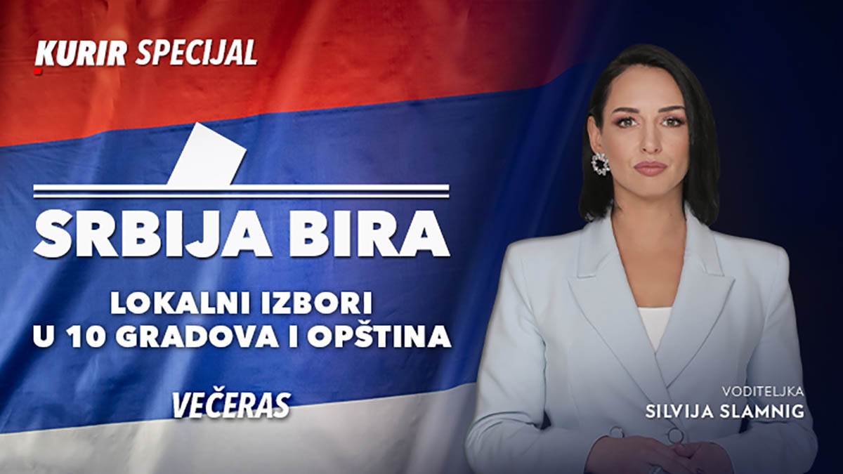 SPECIJAL “SRBIJA BIRA – LOKALNI IZBORI U 10 GRADOVA I OPŠTINA” – večeras od 19.55 na Kurir televiziji