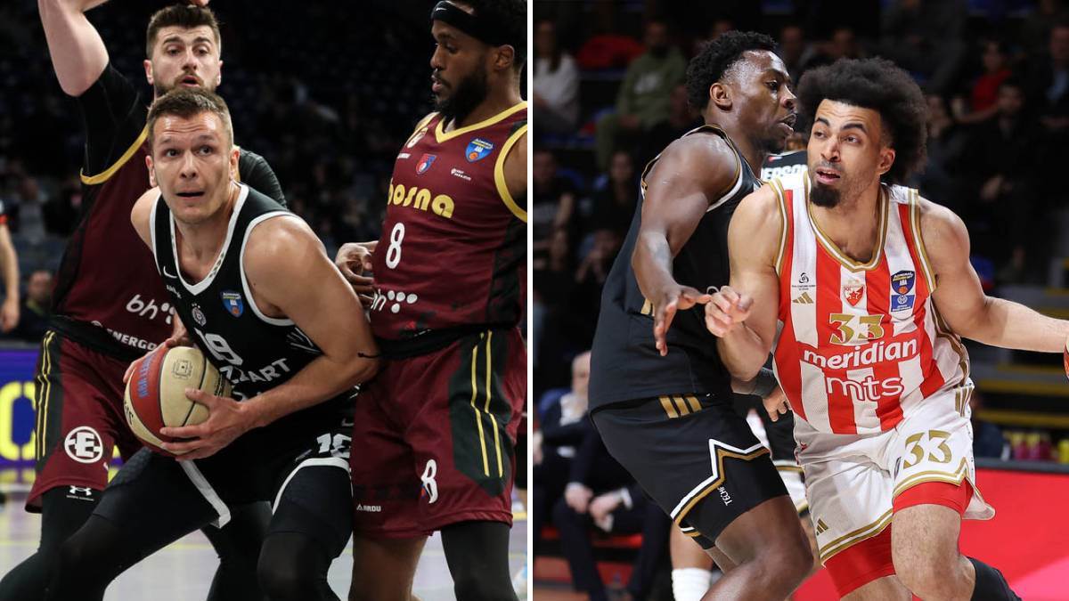 Zvezda odigrala za Partizan: Crno-beli ponovo prvi, evo kako stoje stvati na tabeli ABA lige