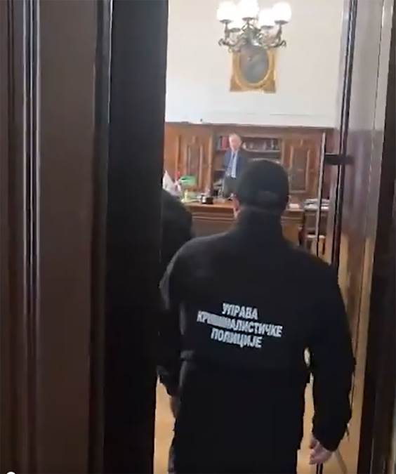 Oglasilo se Tužilaštvo o akciji UKP u Rektoratu, naloženo oduzimanje snimaka nadzornih kamera: "Mogu da budu dokaz"