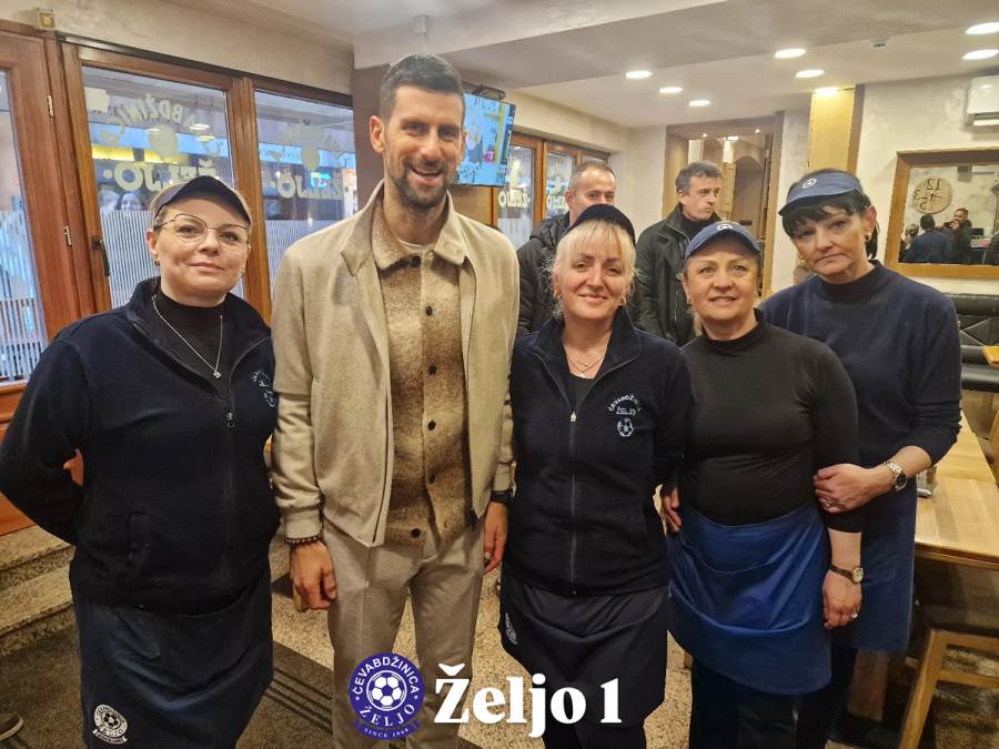 Novak otišao na ćevape u Sarajevu: Posetio kultno mesto, nije mogao da se "odbrani"