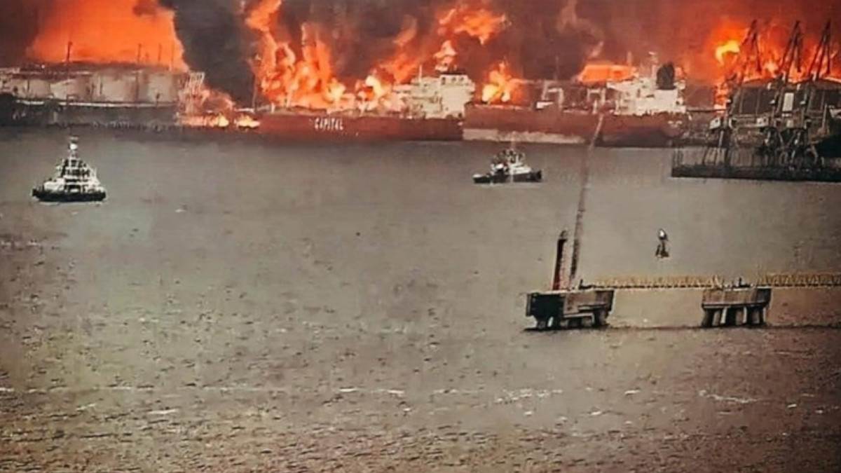 Rat stigao do granica EU: Dronovi padaju po Finskoj i Estoniji, ruske luke gore, a preti i ekološka katastrofa