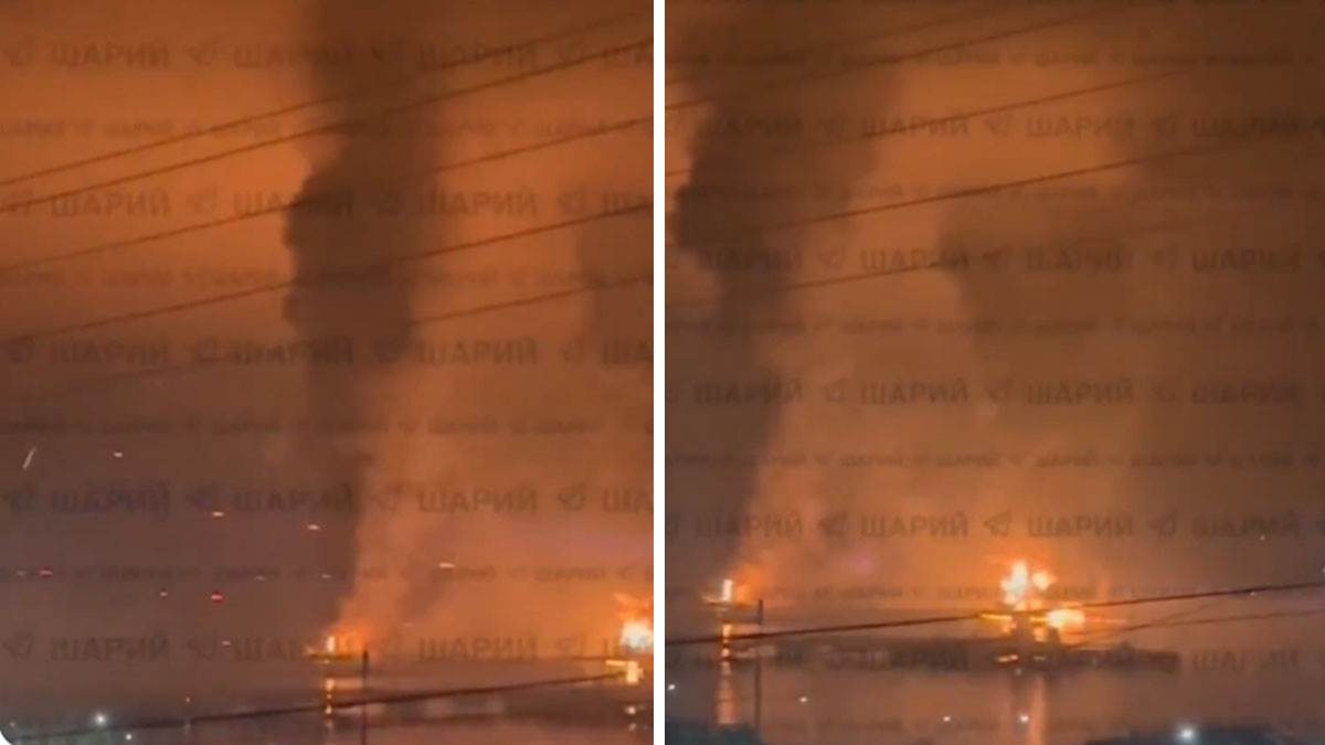 Jeziv napad Ukrajinaca na ruski naftni terminal: Više povređenih, naneta ogromna šteta (Video)