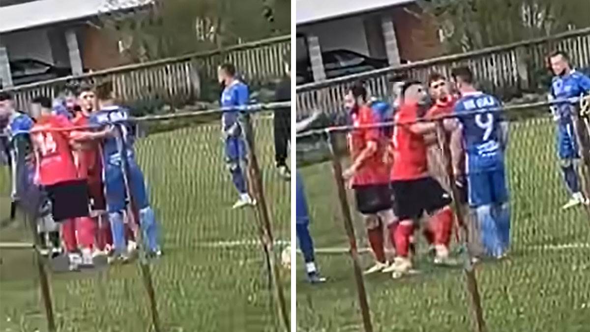 Hrvati se brutalno tukli na fudbalskoj utakmici: Sudija psovao igrače, redari ih udarali na terenu