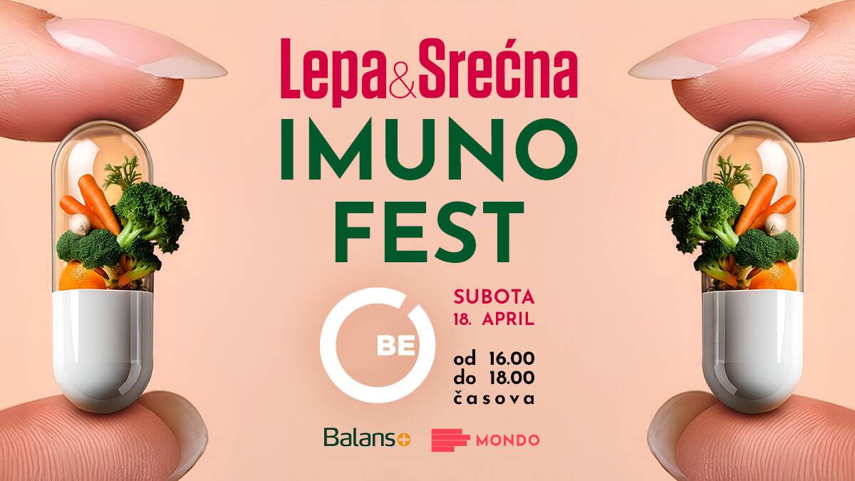 Prolećni Imuno Fest u organizaciji magazina „Lepa&Srećna“
