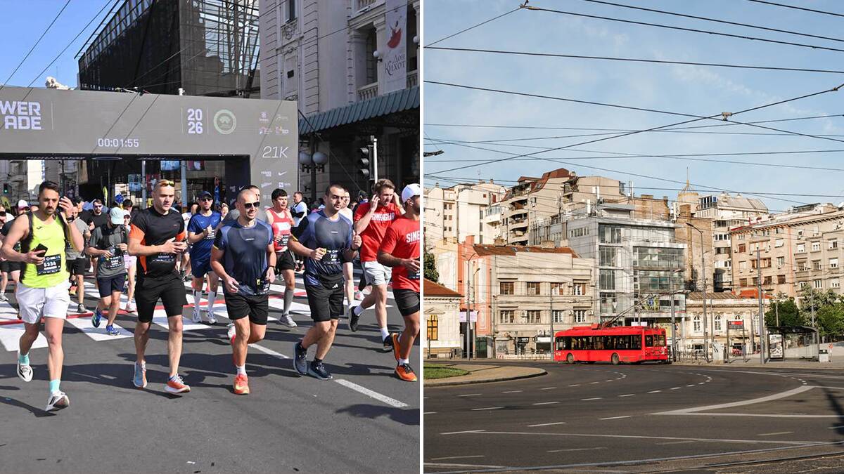 Ove ulice se zatvaraju zbog glavne trke na Beogradskom maratonu: Menja se i režim gradskog saobraćaja (Foto)