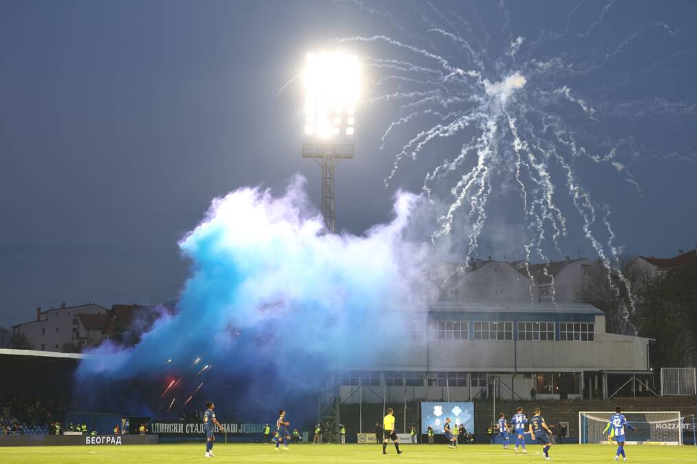 OFK Beograd posle "petarde" časti navijače: Besplatan ulaz na rekonstruisan Omladinski stadion